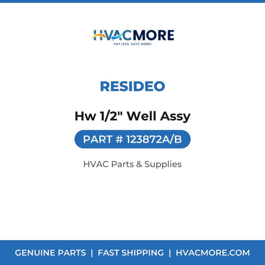 Resideo Hw 1/2" Well Assy 123872A/B