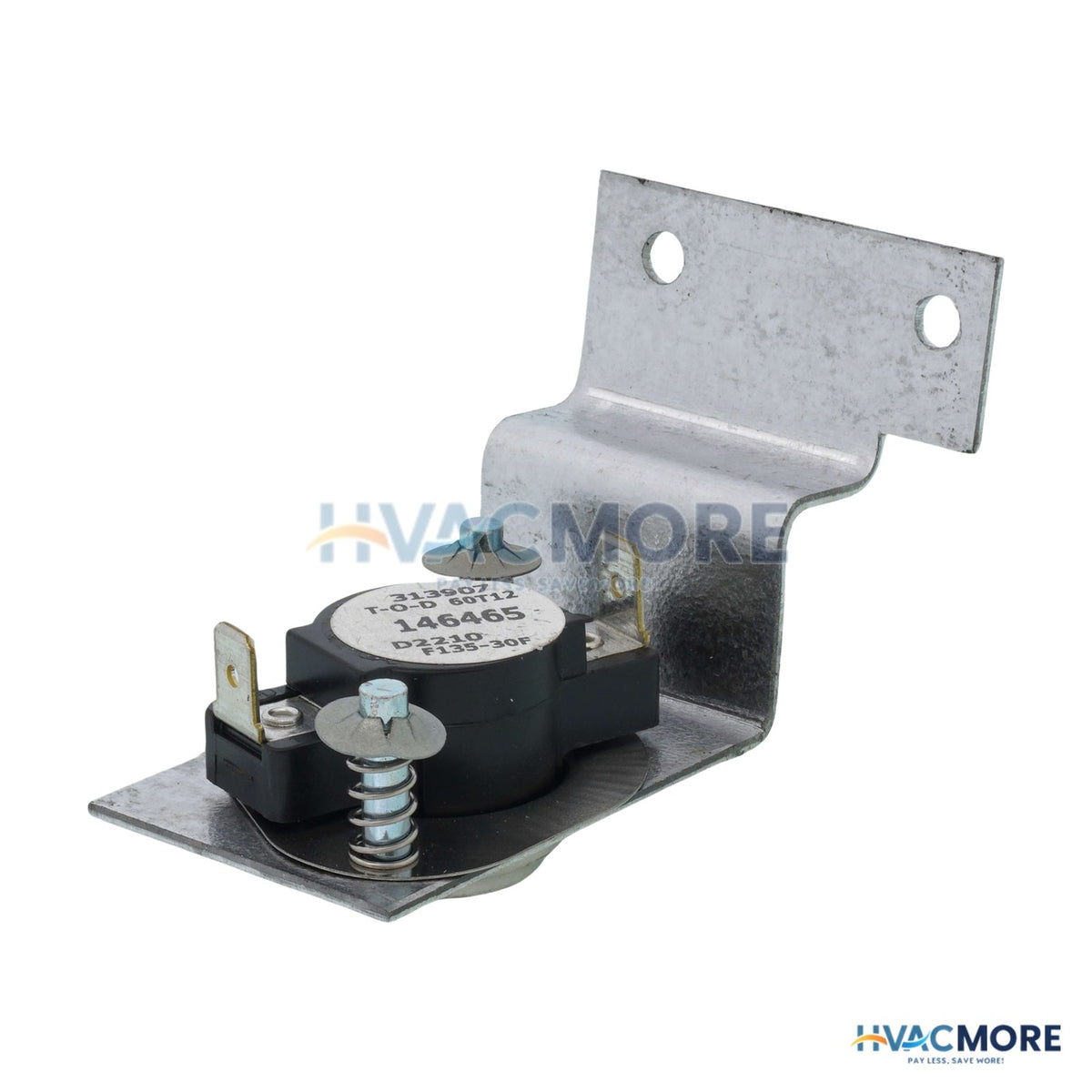 Reznor Fan Switch, F135-30F with Bracket 123974