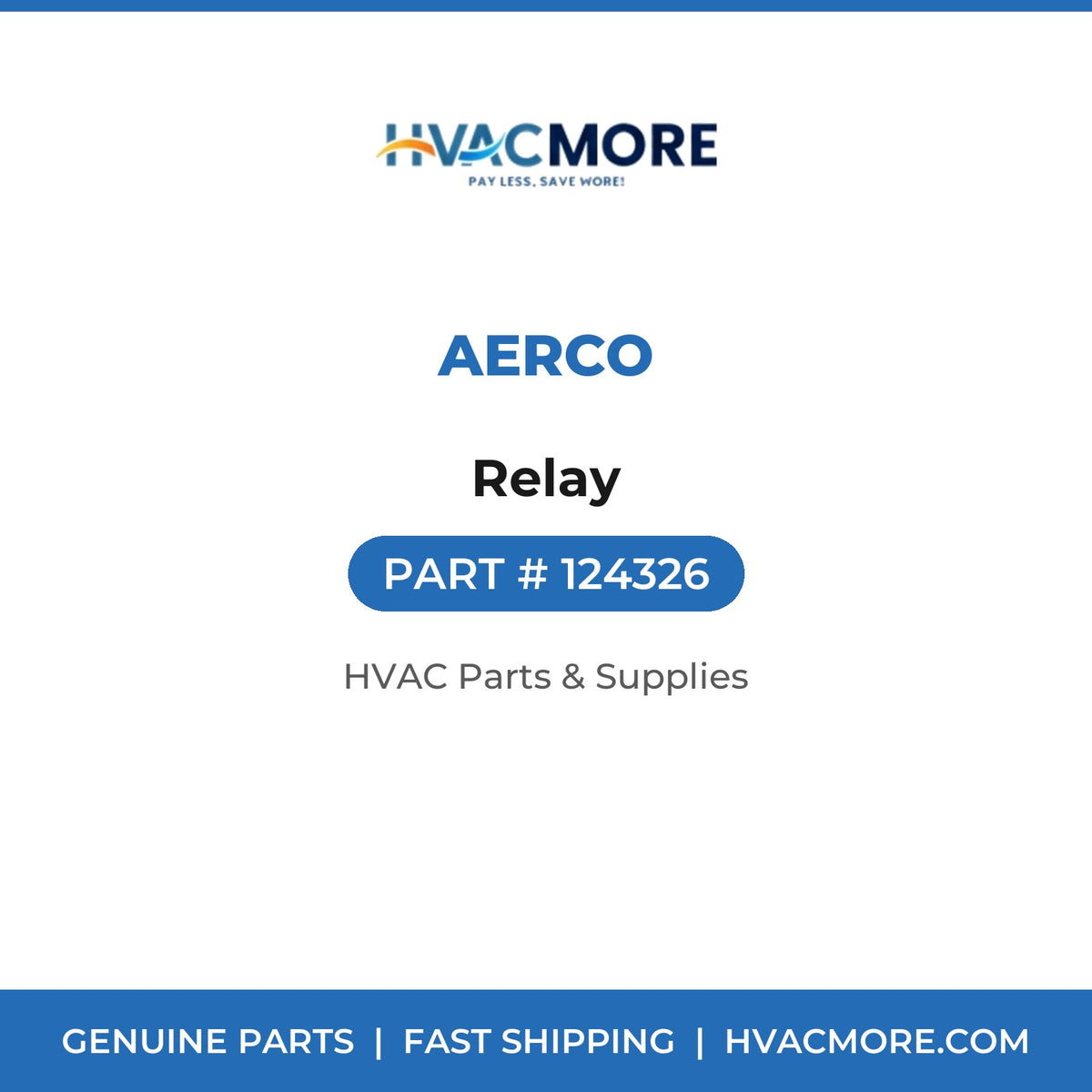 AERCO Relay 124326