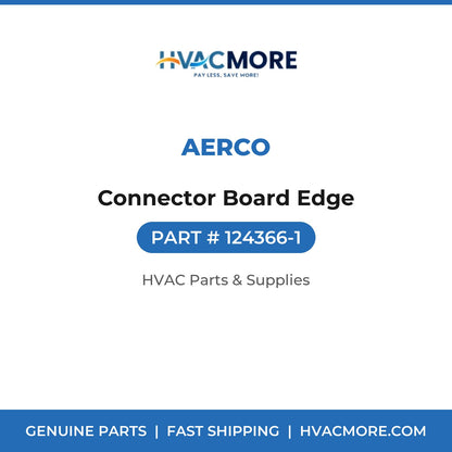 AERCO Connector Board Edge 124366-1