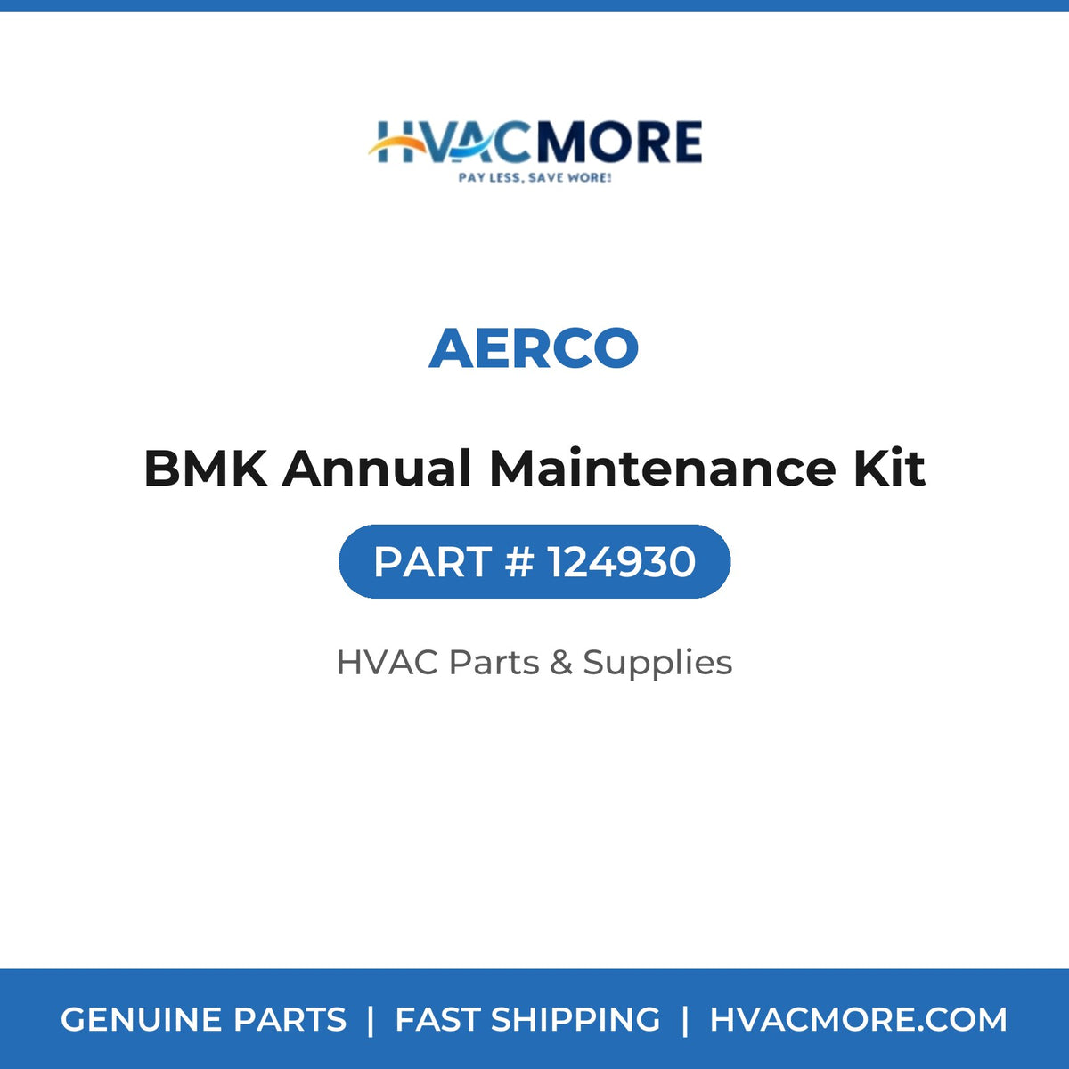 AERCO BMK Annual Maintenance Kit 124930