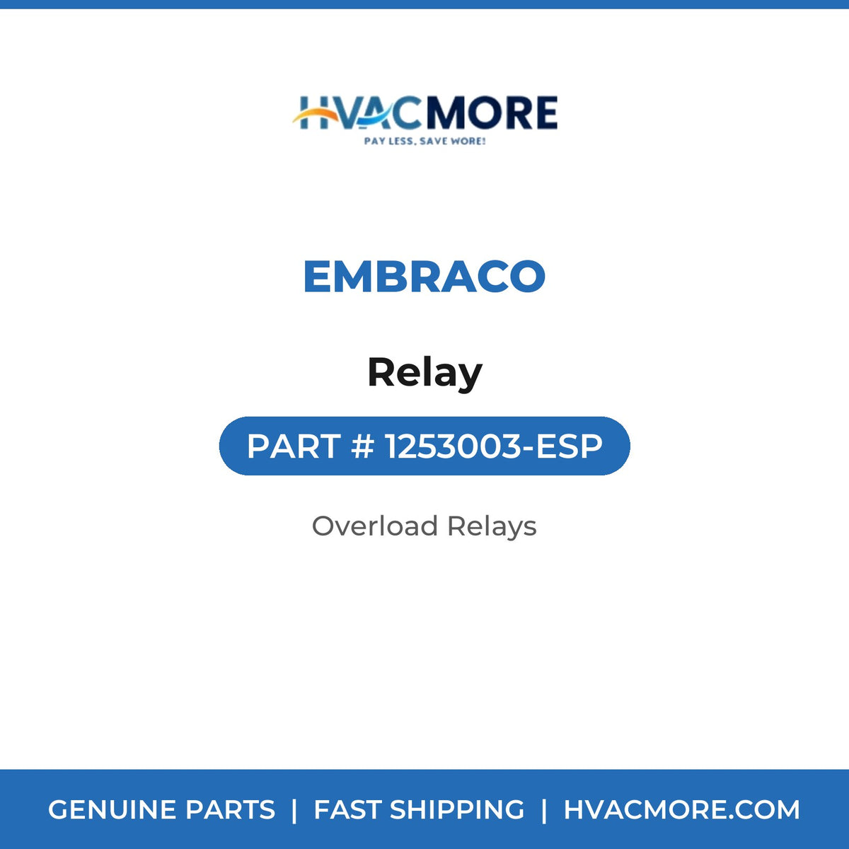 Embraco Relay 1253003-ESP