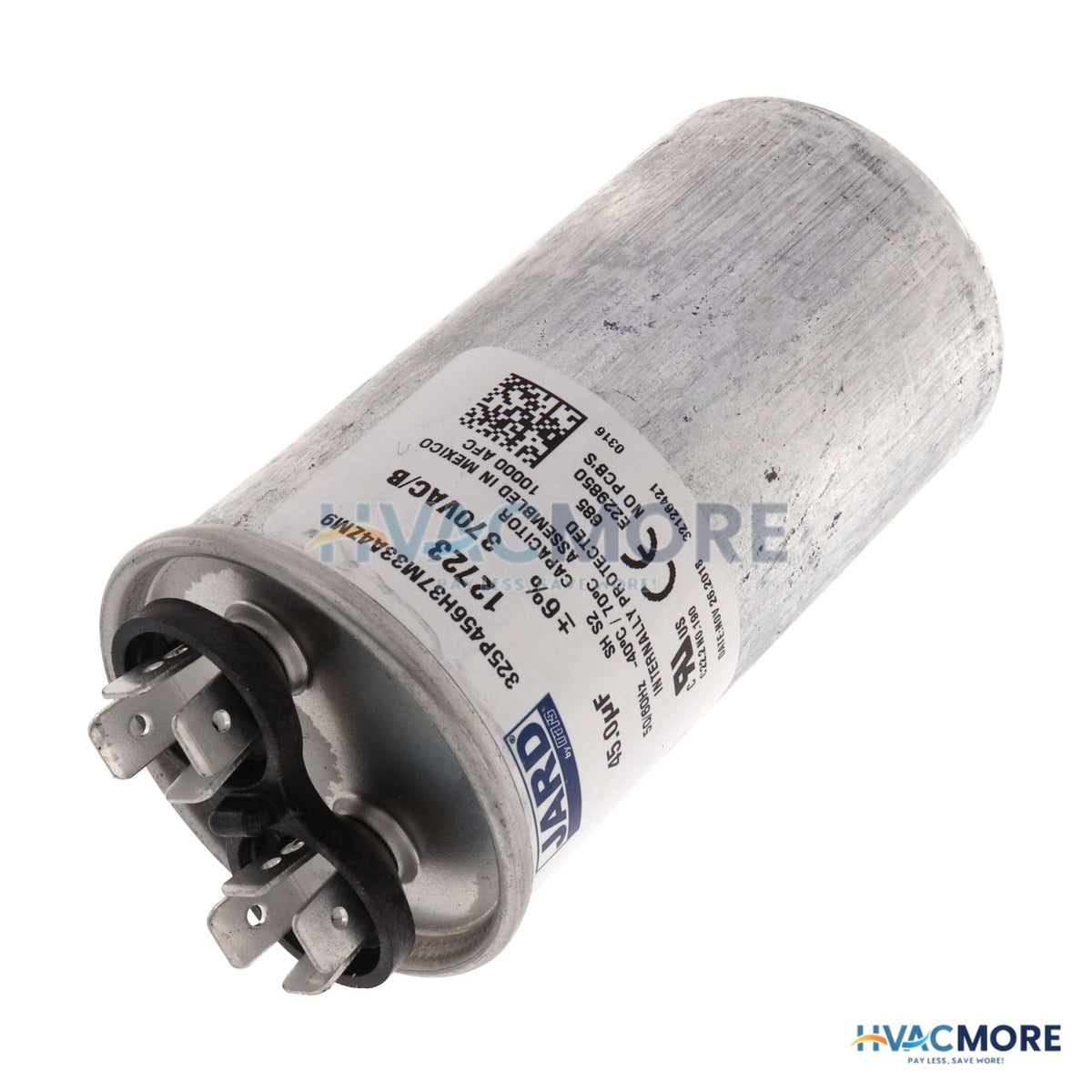 Jard 45 MFD Round Run Capacitor (370V) 12723