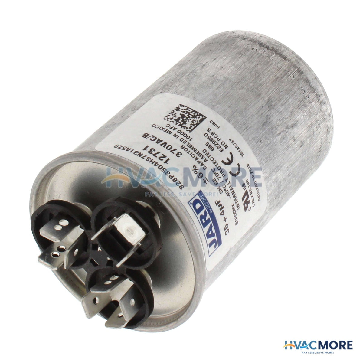 Jard 35/4 MFD Round Run Capacitor (370V) 12731