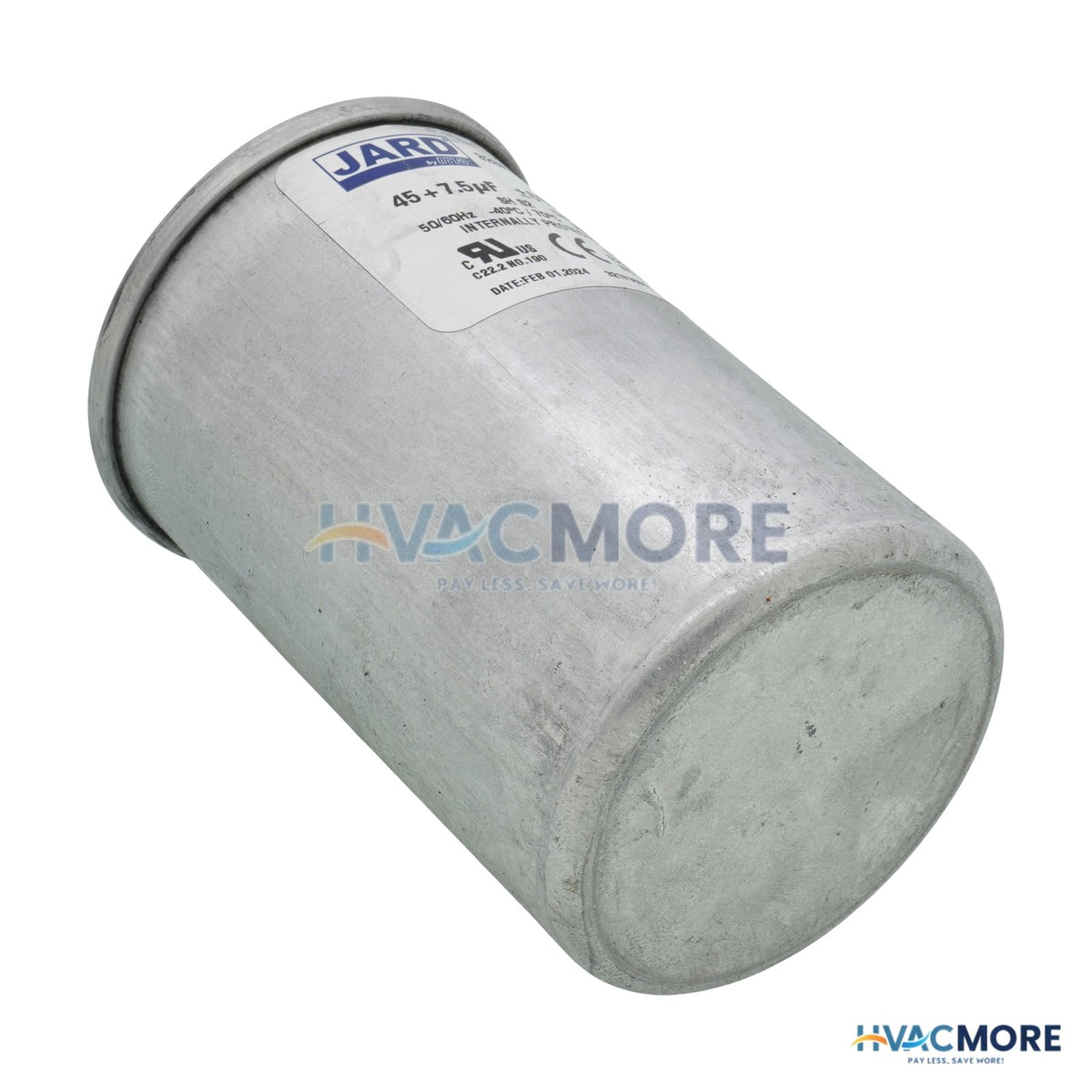 Jard 45/7.5 MFD Round Run Capacitor (370V) 12749