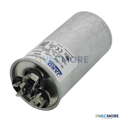 MARS 50/10MFD 370V Dual Round Capacitor 12757