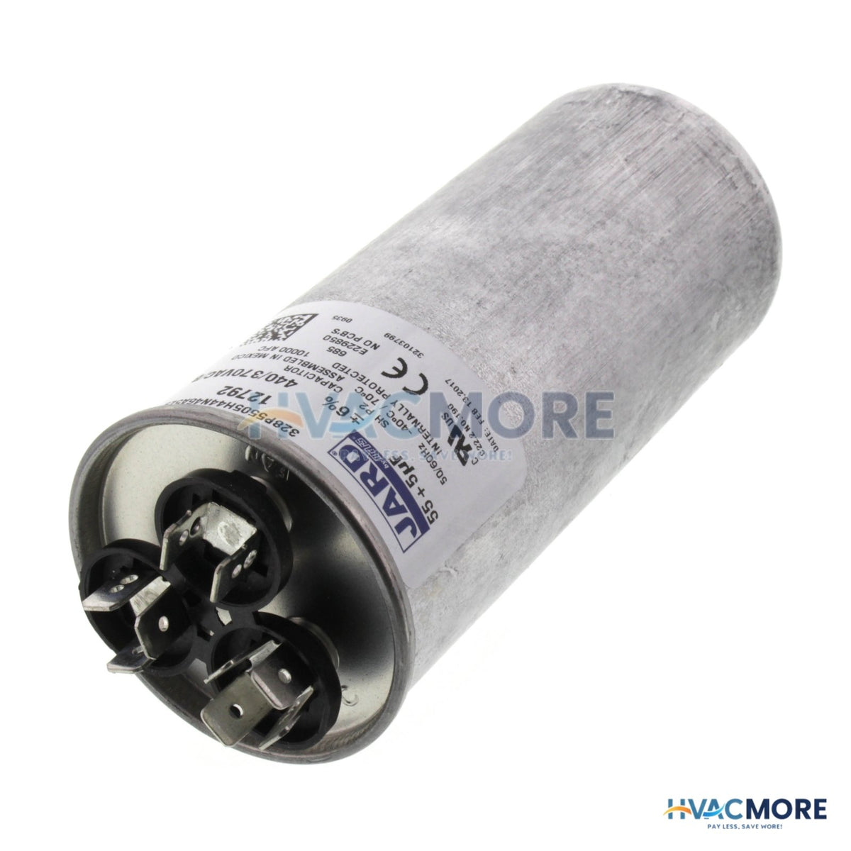 Jard 55/5 MFD Round Run Capacitor (440/370V) 12792