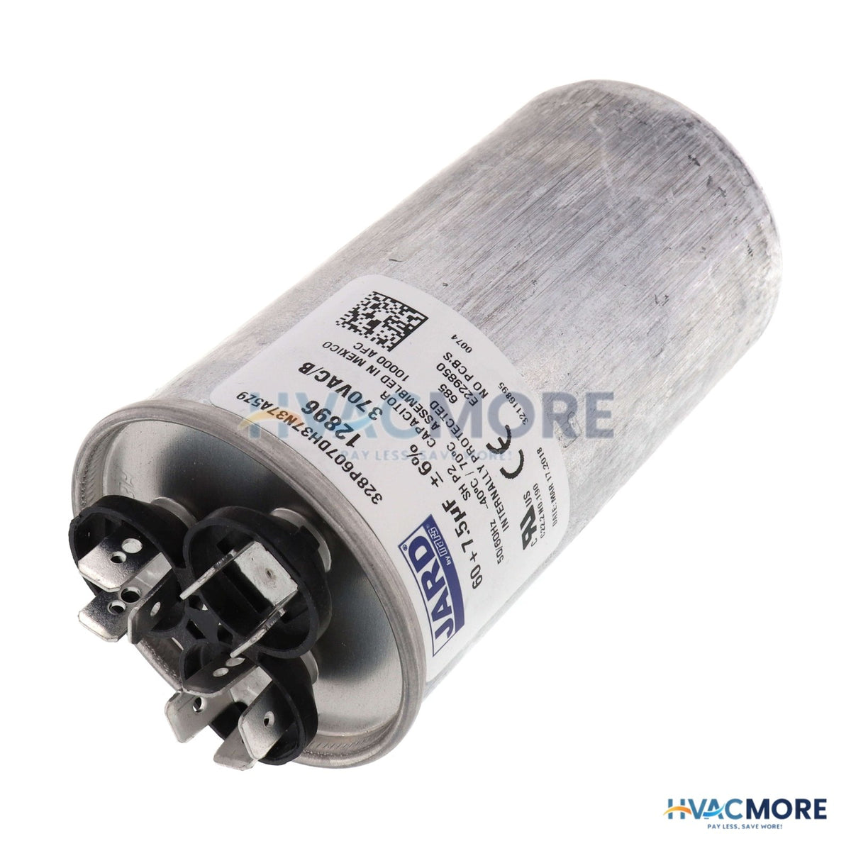 MARS 60/7.5 MFD Round Run Capacitor (370V) 12896