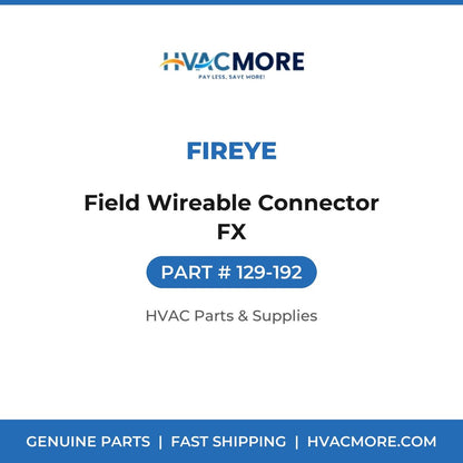 Fireye Field Wireable Connector FX 129-192