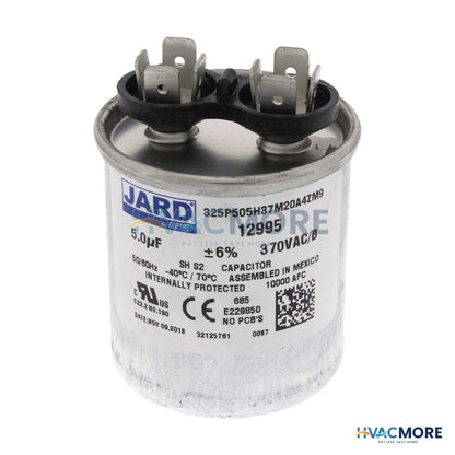 Jard 5 MFD Round Run Capacitor (370V) 12995