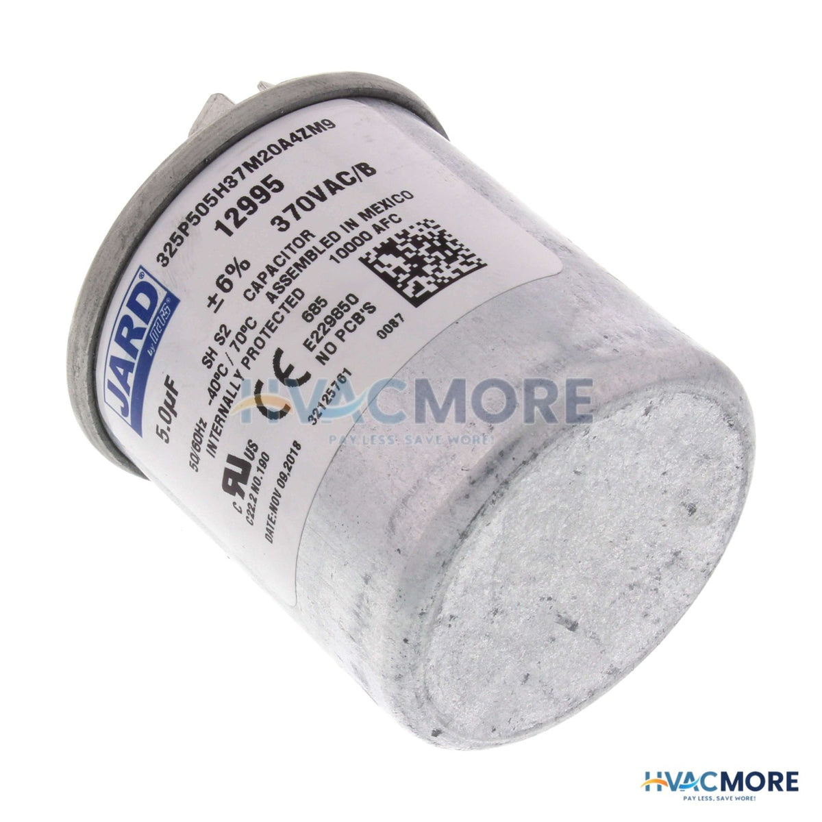 Jard 5 MFD Round Run Capacitor (370V) 12995