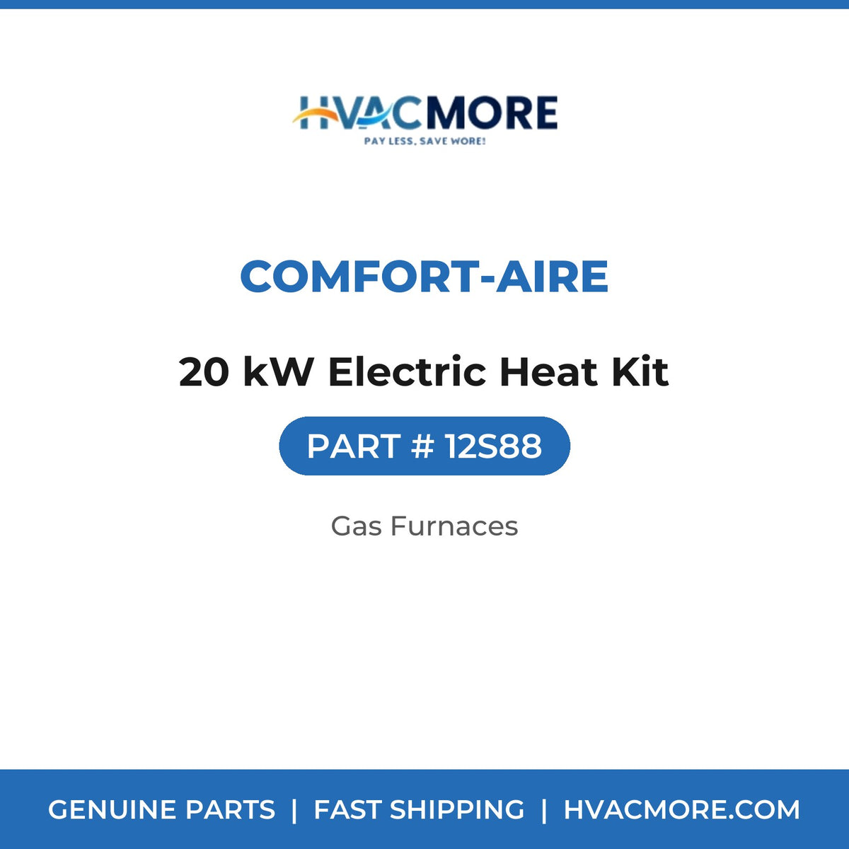 Comfort-Aire 20 kW Electric Heat Kit 12S88