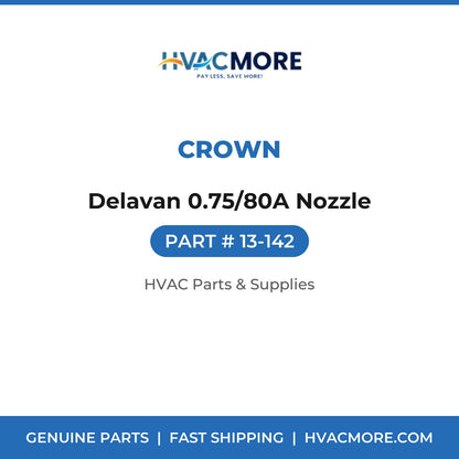 Crown Delavan 0.75/80A Nozzle 13-142