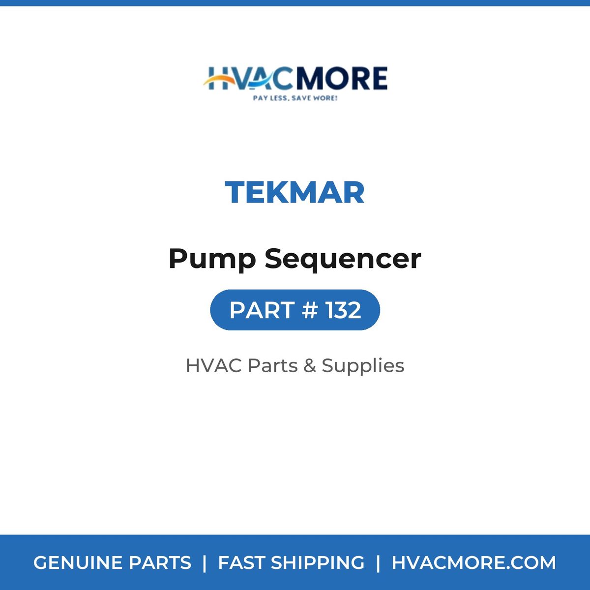 tekmar Pump Sequencer 132