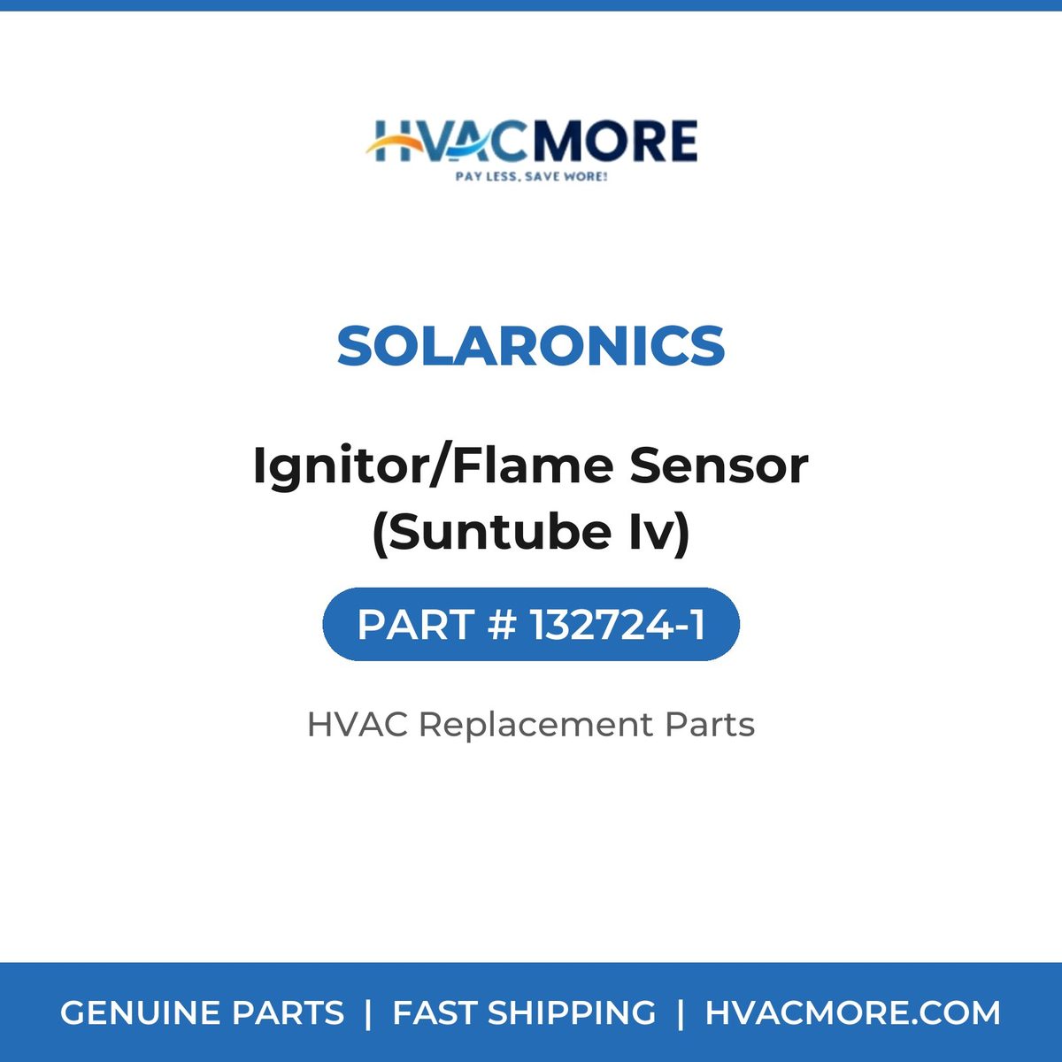 Solaronics Ignitor/Flame Sensor (Suntube Iv) 132724-1