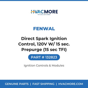 Fenwal Direct Spark Ignition Control, 120V W/ 15 sec. Prepurge (15 sec TFI) 132823