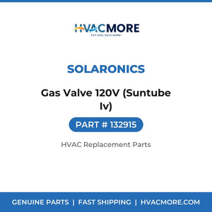 Solaronics Gas Valve 120V (Suntube Iv) 132915