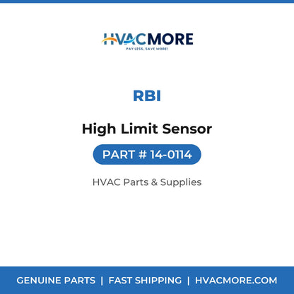 RBI High Limit Sensor 14-0114