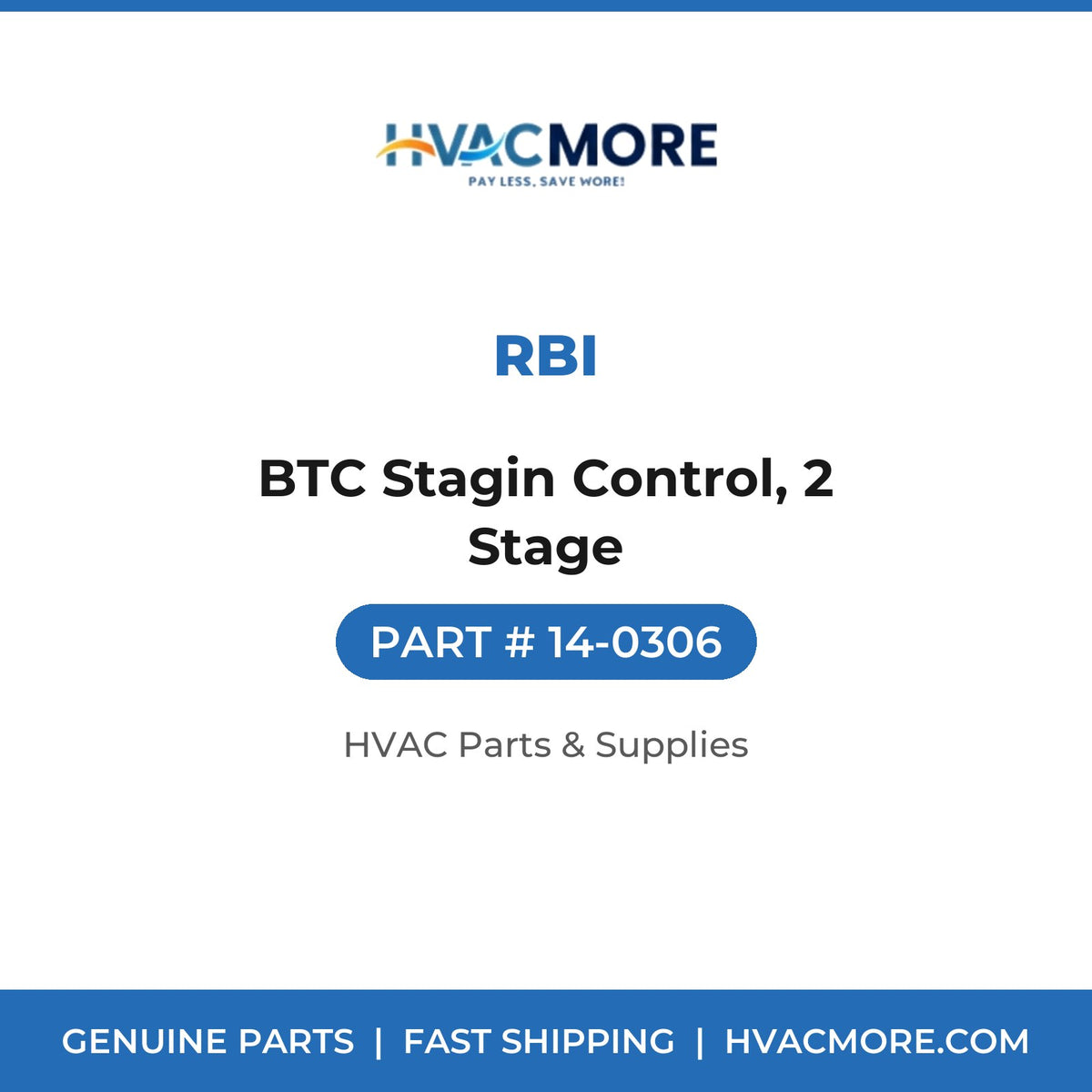 RBI BTC Stagin Control, 2 Stage 14-0306