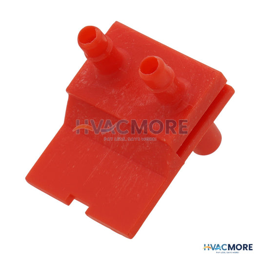 Honeywell Two-Pipe Straight Red Connector 14000742-002