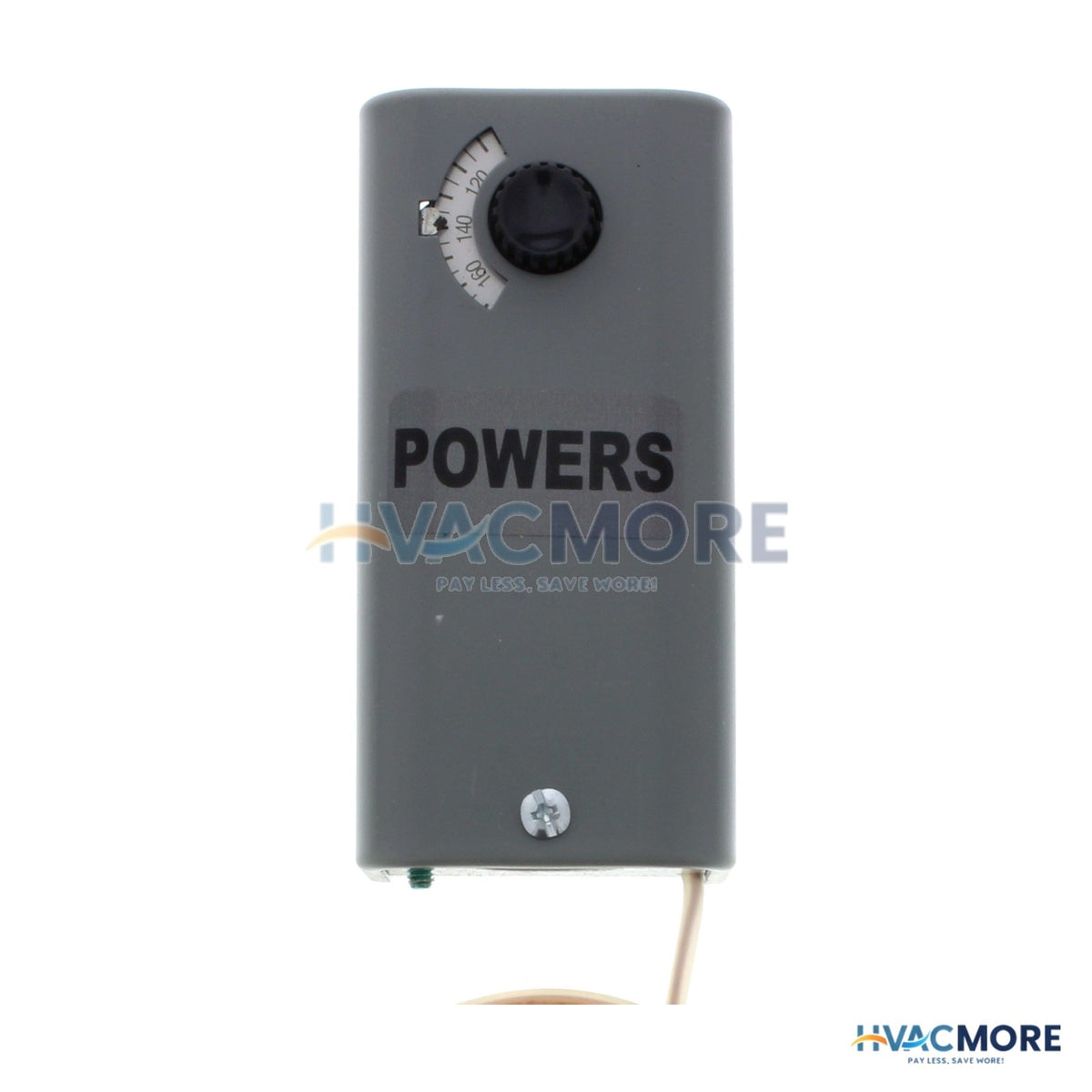 Siemens Line Voltage Remote Bulb Tstat W/ 6' Capillary SPDT, (100°F to 240°F) 141-0521