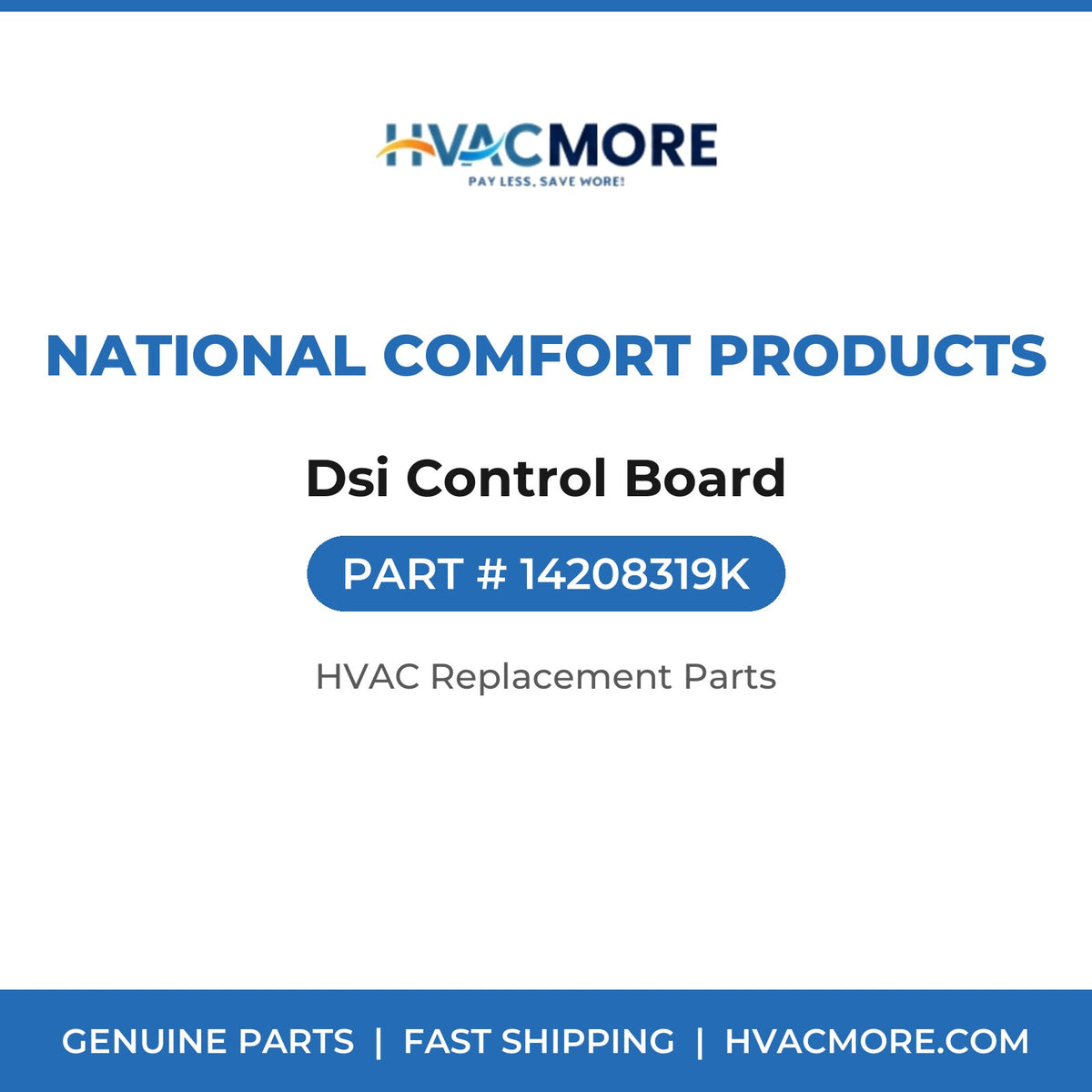 National Comfort Products Dsi Control Board 14208319K