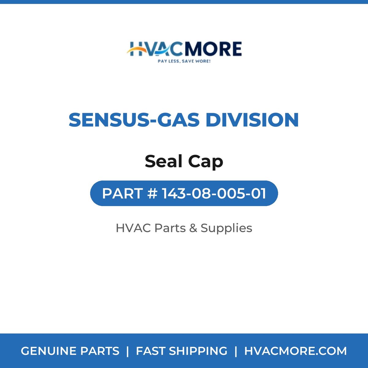 Sensus-Gas Division Seal Cap 143-08-005-01