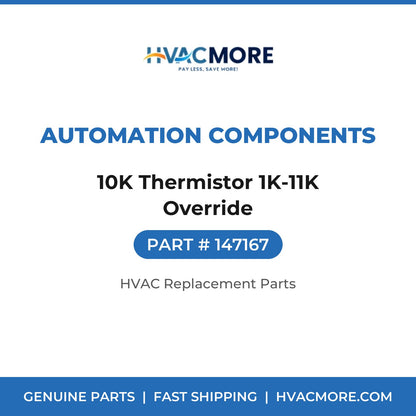 Automation Components 10K Thermistor 1K-11K Override 147167