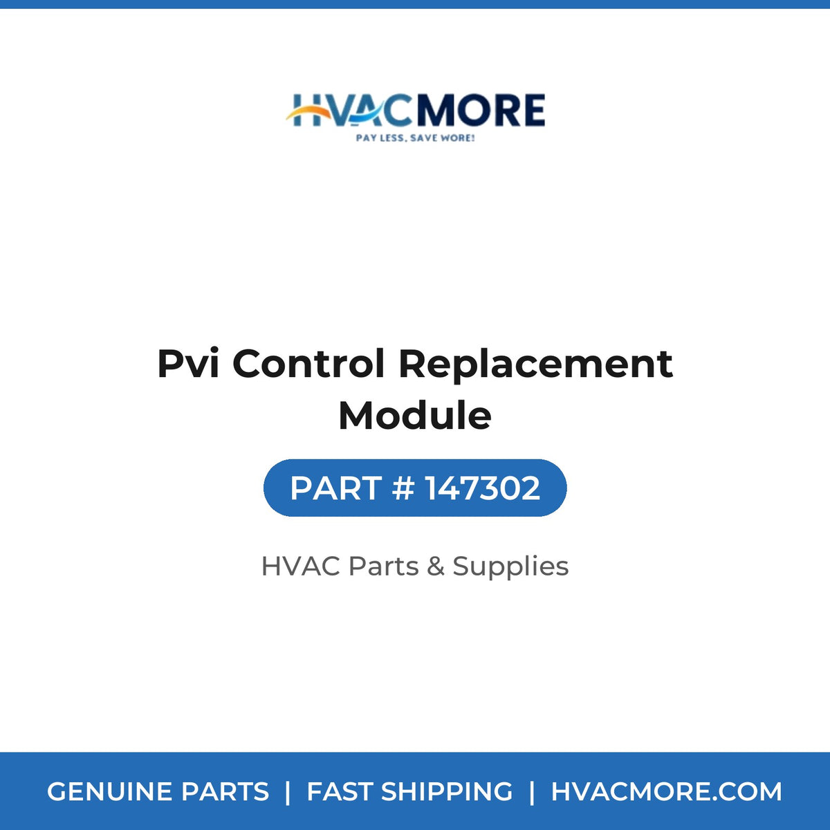 Pvi Control Replacement Module 147302
