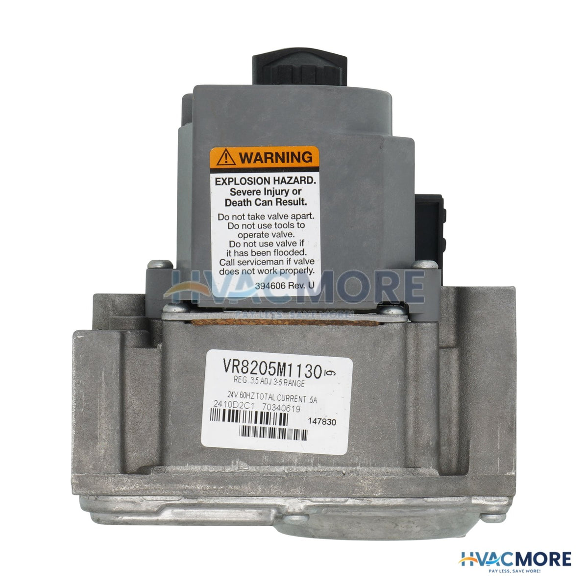 Reznor 1/2" Gas Valve (NG) 147830