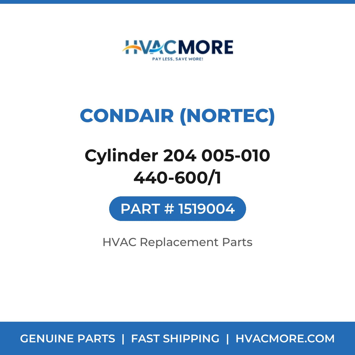 Condair (Nortec) Cylinder 204 005-010 440-600/1 1519004