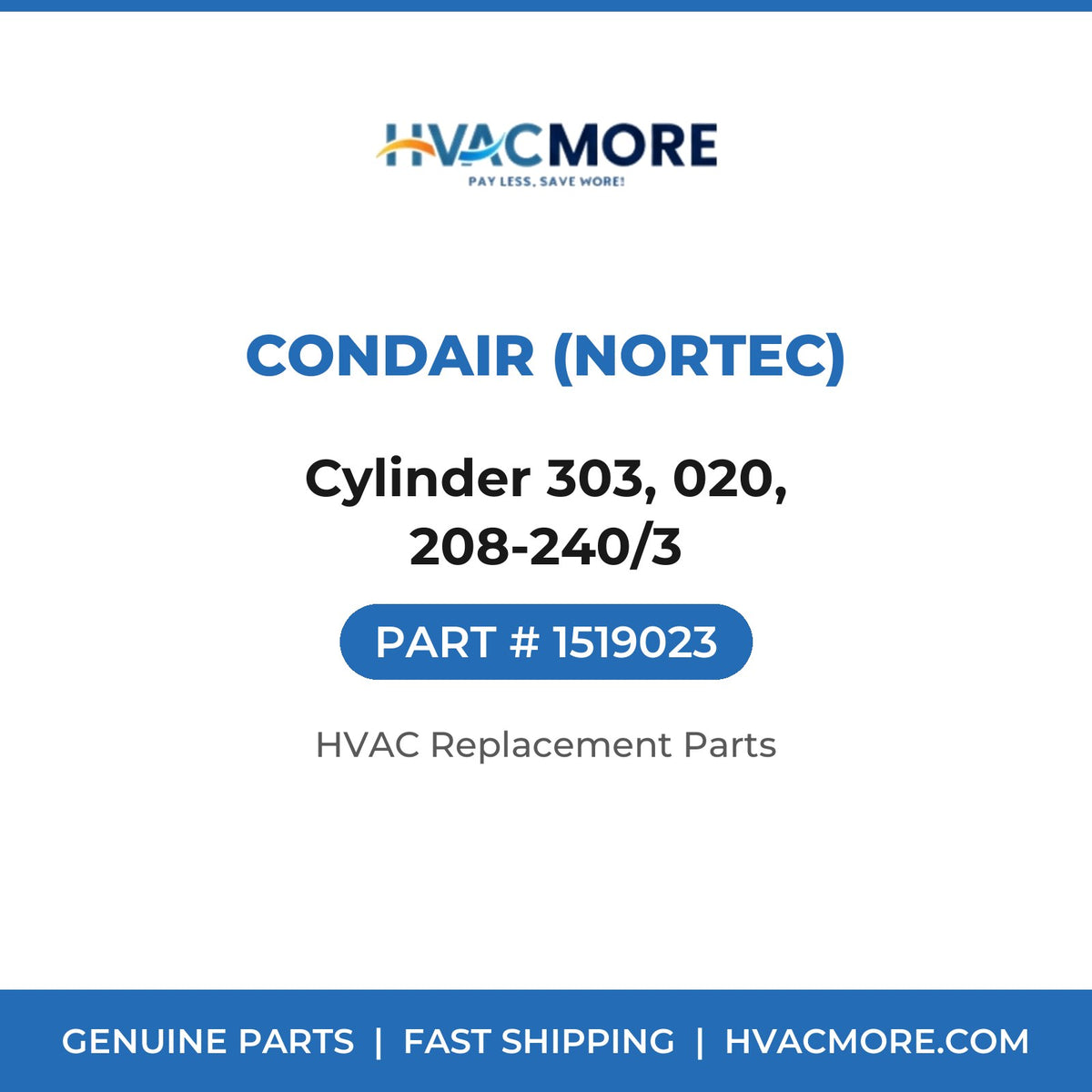 Condair (Nortec) Cylinder 303, 020, 208-240/3 1519023