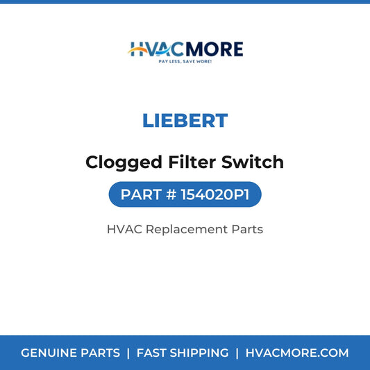 Liebert Clogged Filter Switch 154020P1