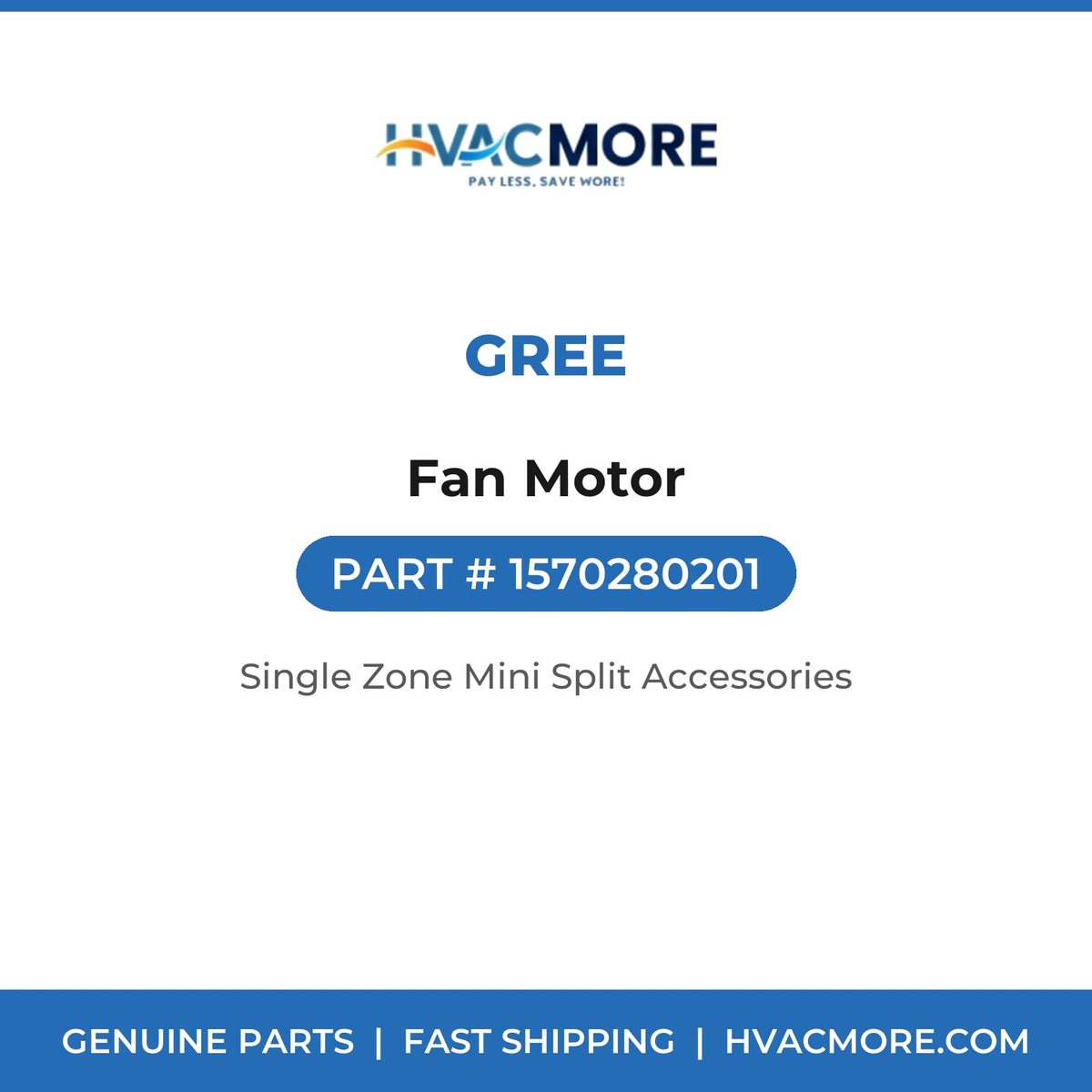 GREE Fan Motor 1570280201