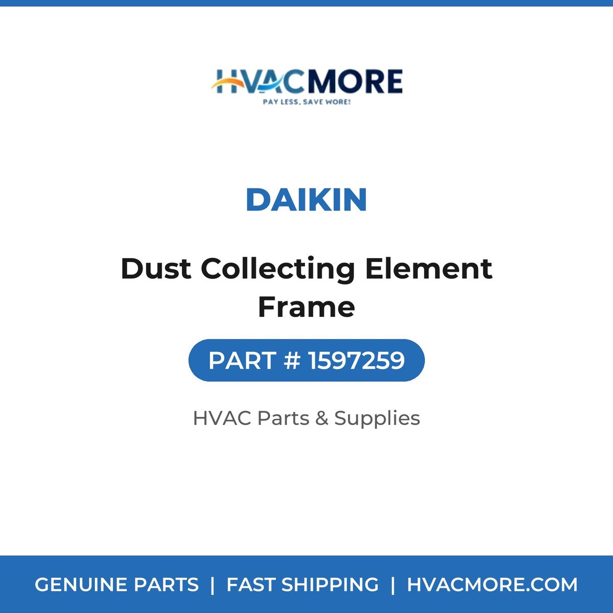 Daikin Dust Collecting Element Frame 1597259