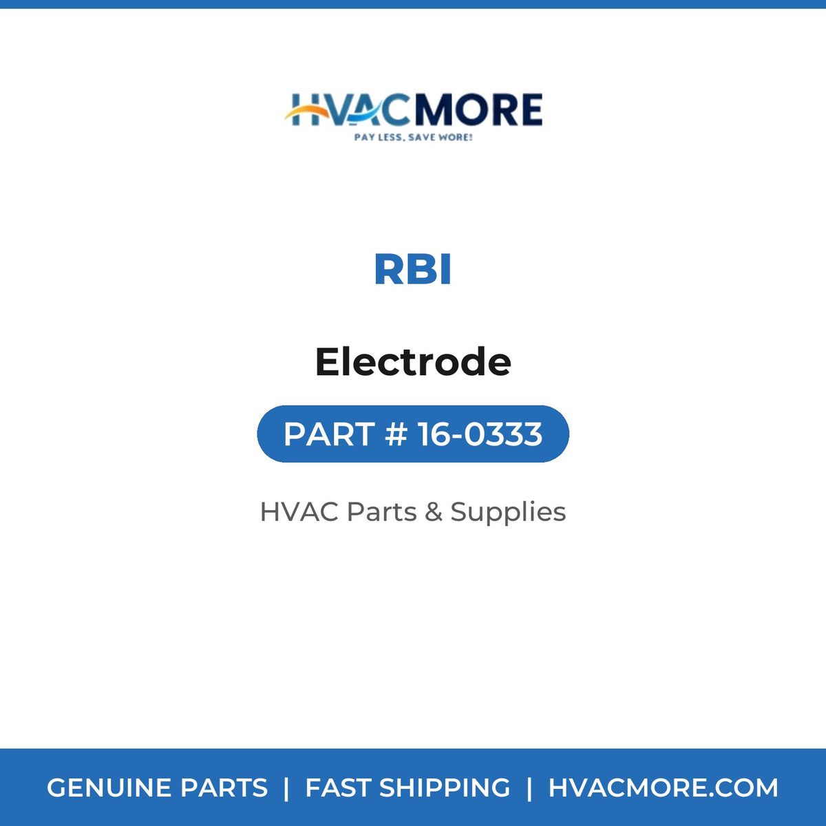 RBI Electrode 16-0333
