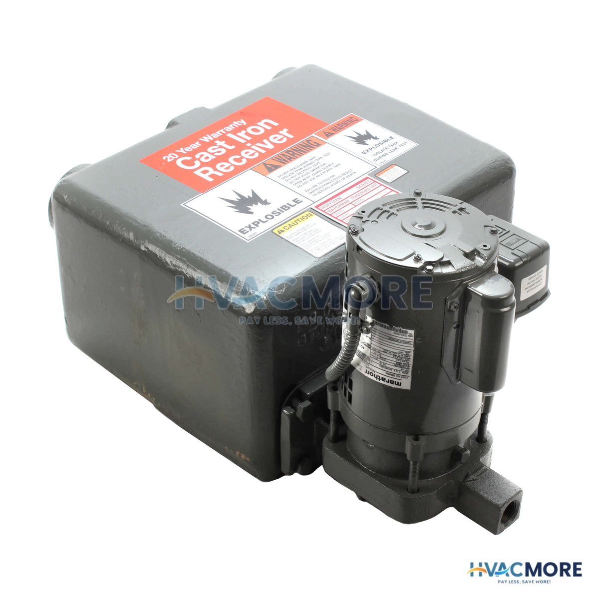 Hoffman WC6-20B Watchman Cast Iron Receiver Condensate Unit 160029