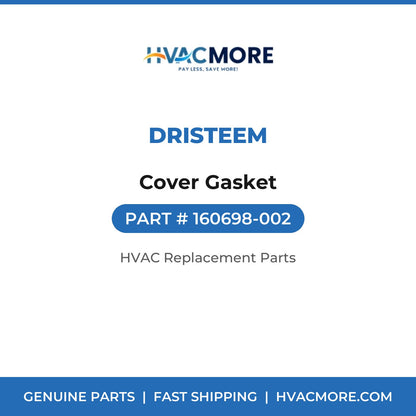 DriSteem Cover Gasket 160698-002
