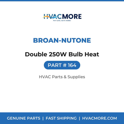 Broan-NuTone Double 250W Bulb Heat 164