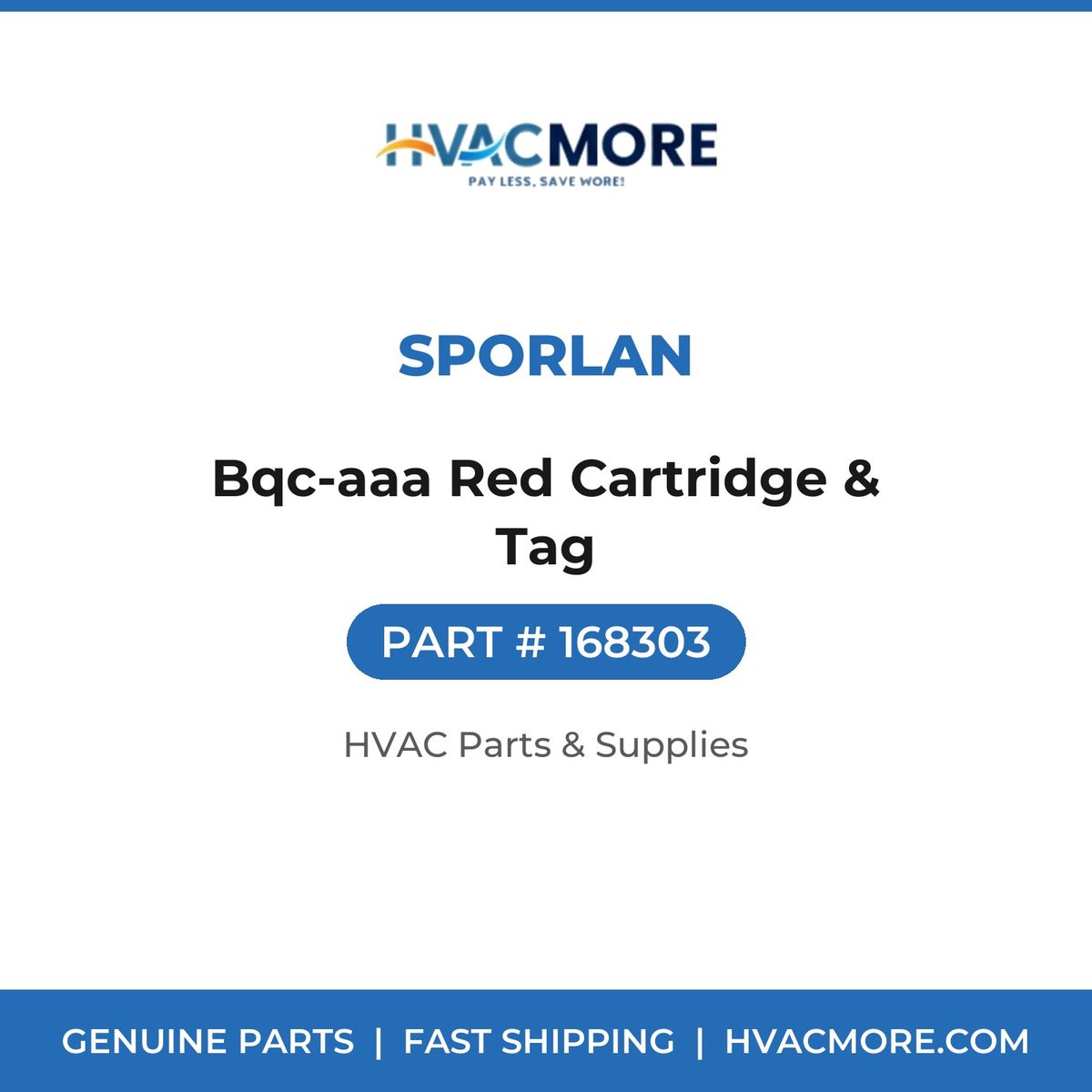 Sporlan Bqc-aaa Red Cartridge & Tag 168303