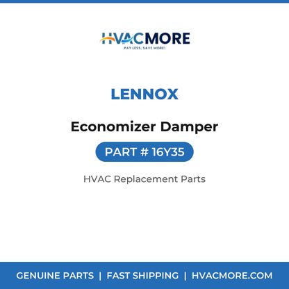 Lennox Economizer Damper 16Y35