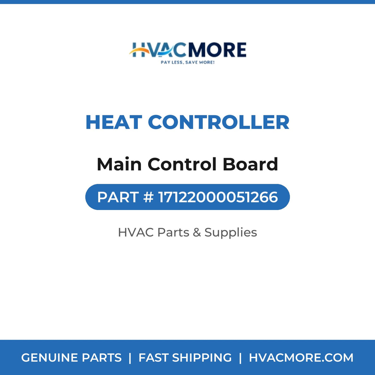 Heat Controller Main Control Board 17122000051266