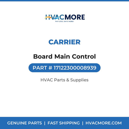 Carrier Board Main Control 17122300008939
