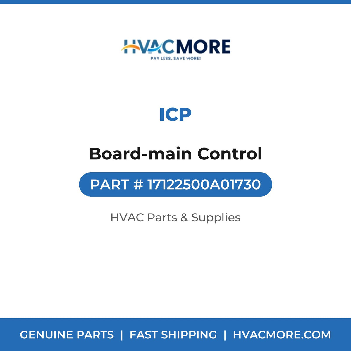 ICP Board-main Control 17122500A01730