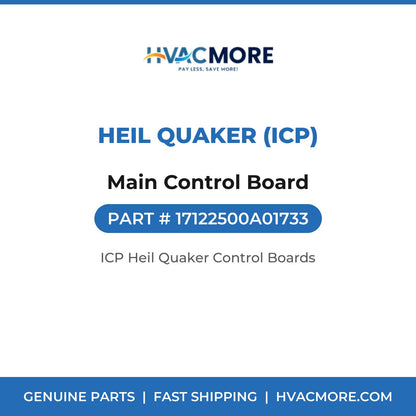 Heil Quaker (ICP) Main Control Board 17122500A01733