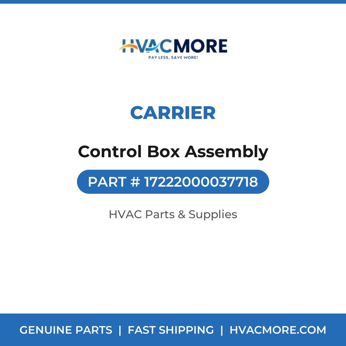 Carrier Control Box Assembly 17222000037718