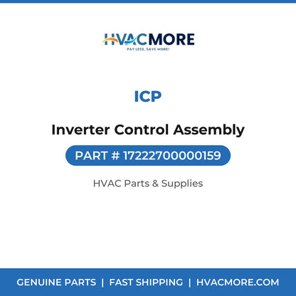 ICP Inverter Control Assembly 17222700000159