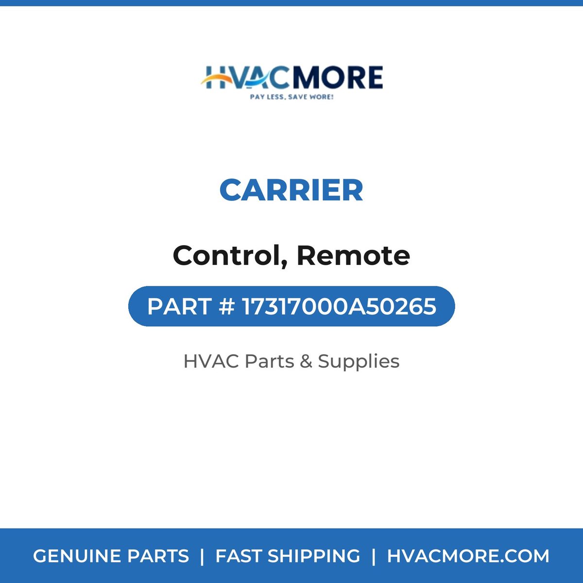 Carrier Control, Remote 17317000A50265