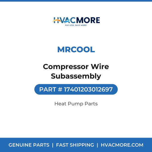 MRCOOL Compressor Wire Subassembly 17401203012697