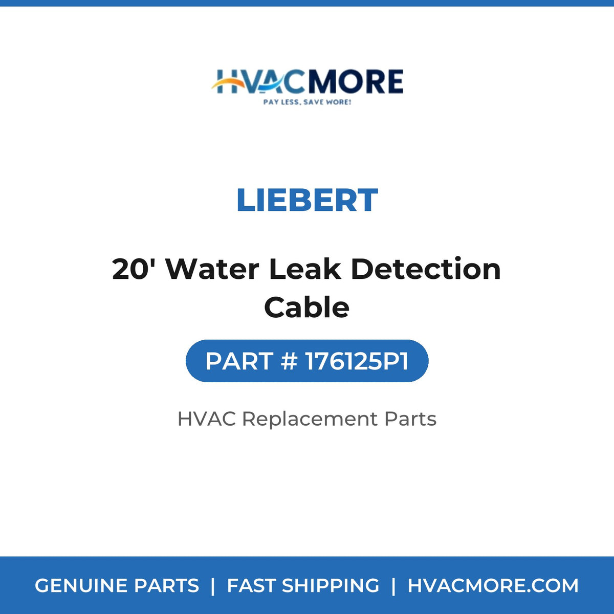 Liebert 20' Water Leak Detection Cable 176125P1
